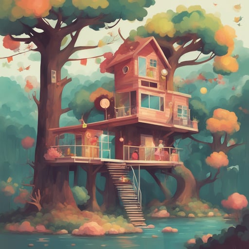 a tree house