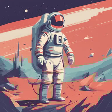 an astronaut