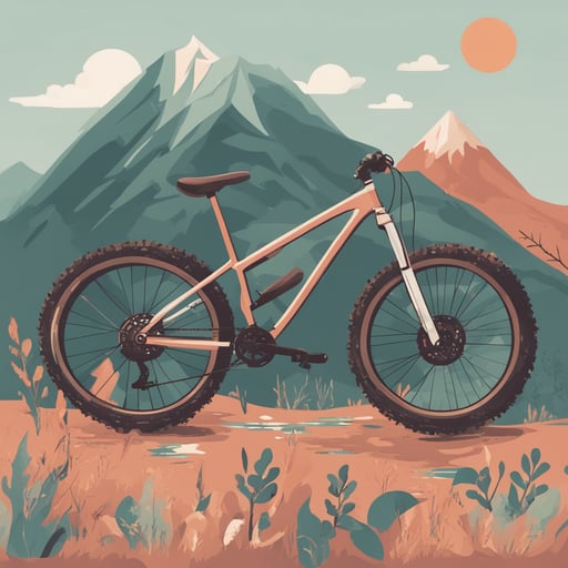 a mountain bike 