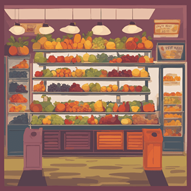 a fruit shop