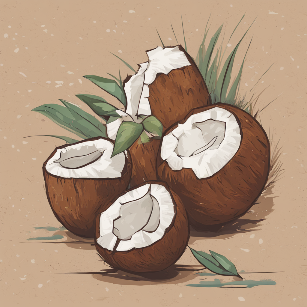 a coconut