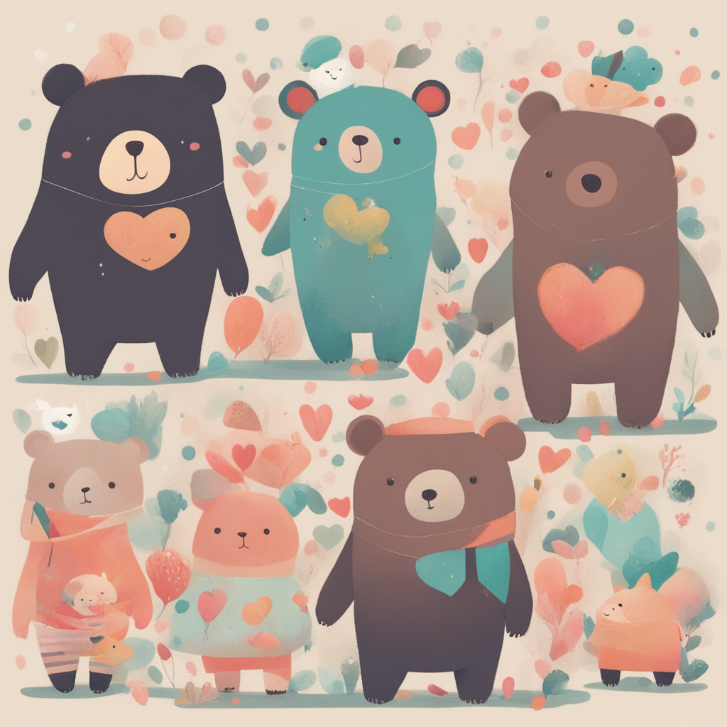 a family of bears