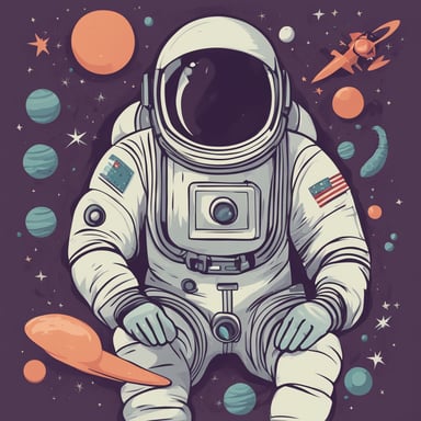 an astronaut