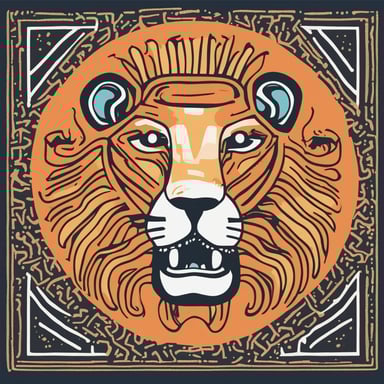a lion