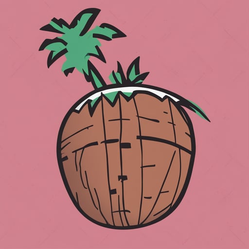 a coconut
