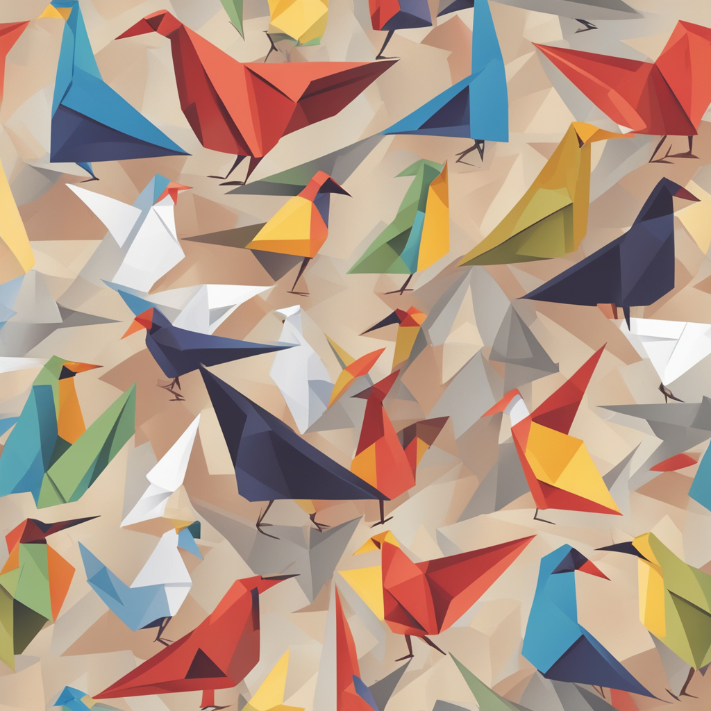 origami birds