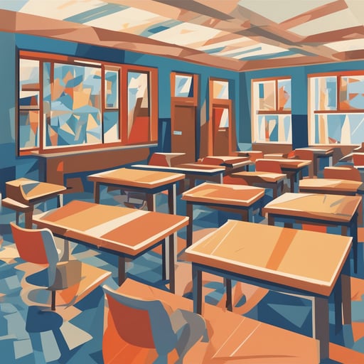 a university classroom