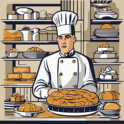 a pastry chef
