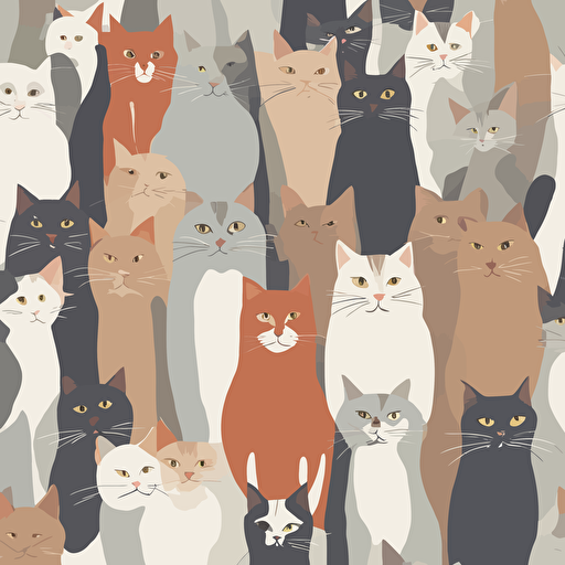 a group of cats
