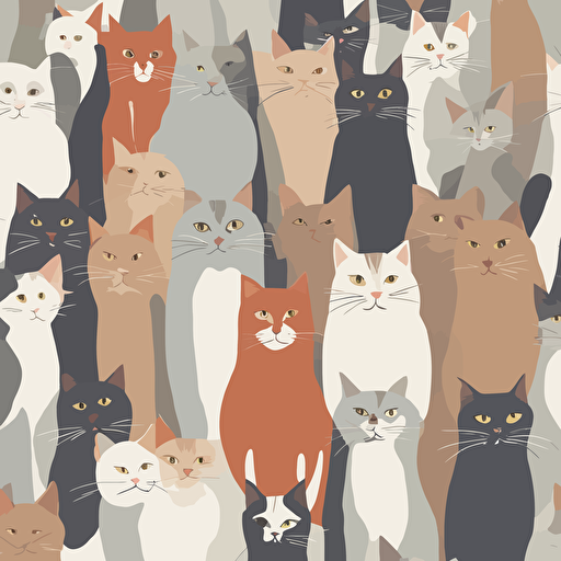 a group of cats