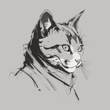 a cat