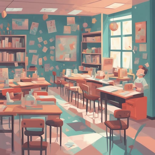 a university classroom