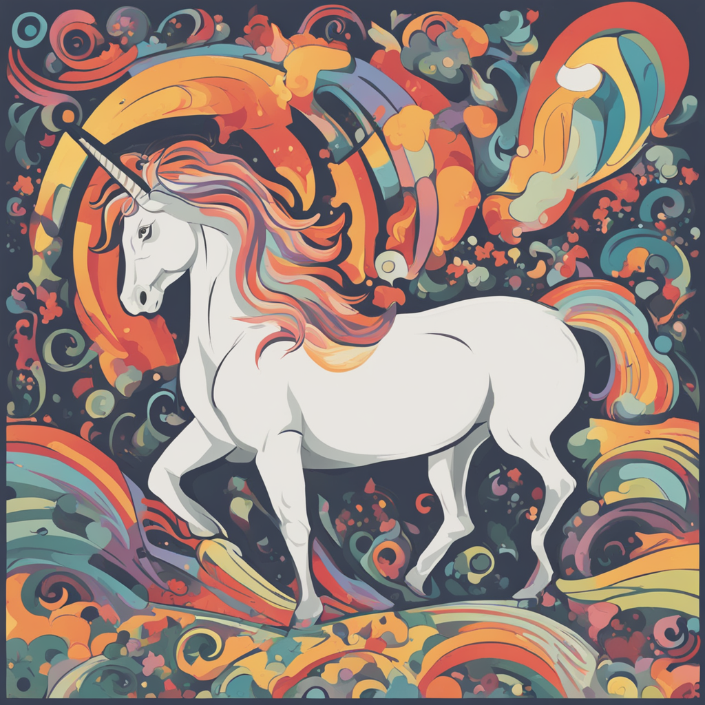 a unicorn