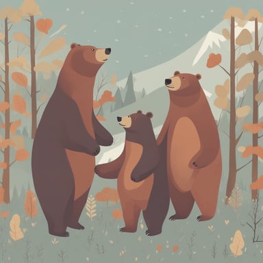a family of bears