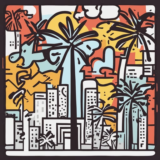 palm trees