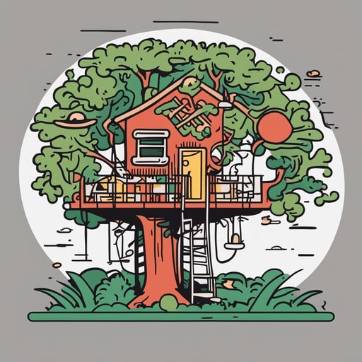 a tree house