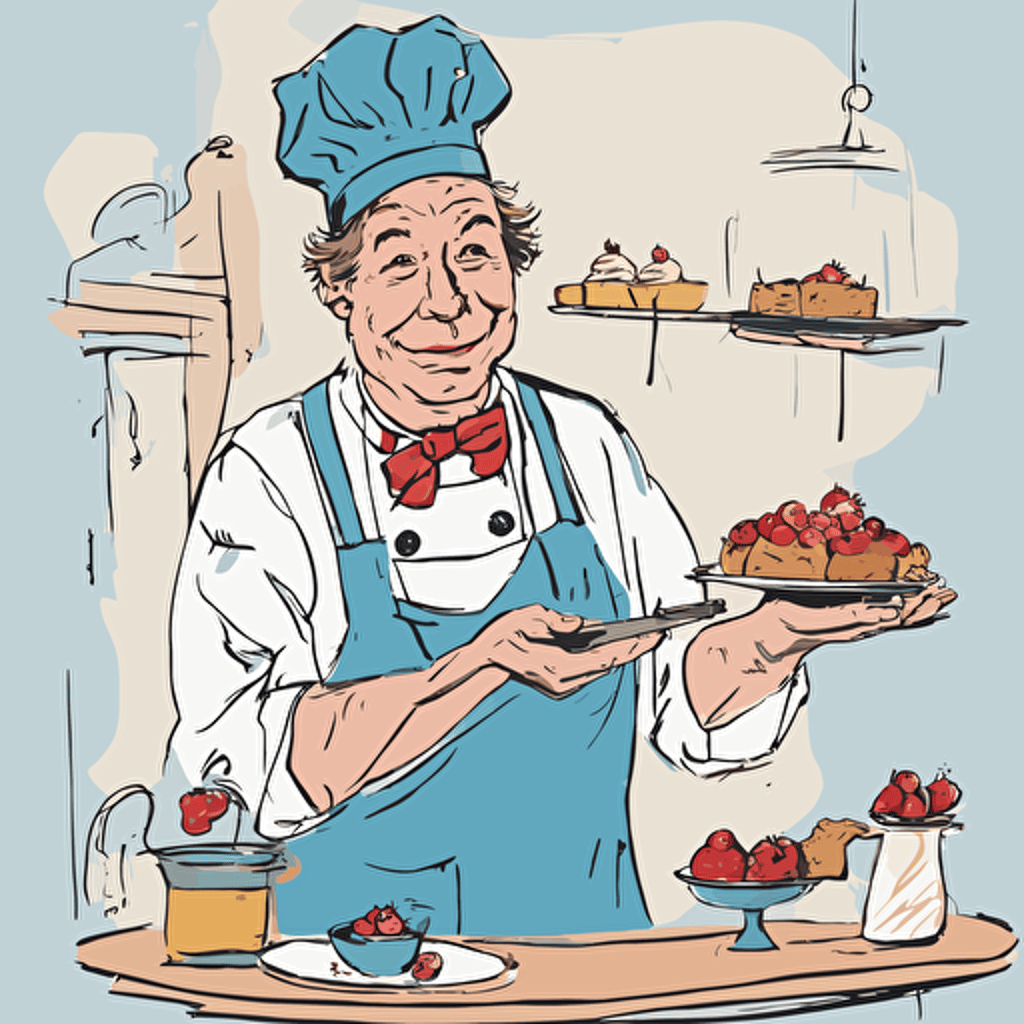 a pastry chef