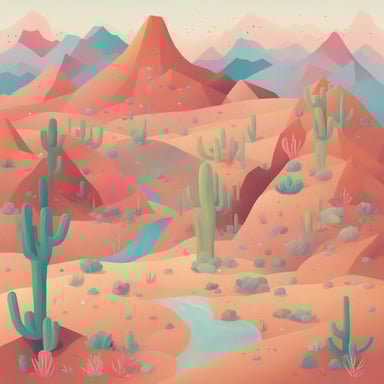 the desert