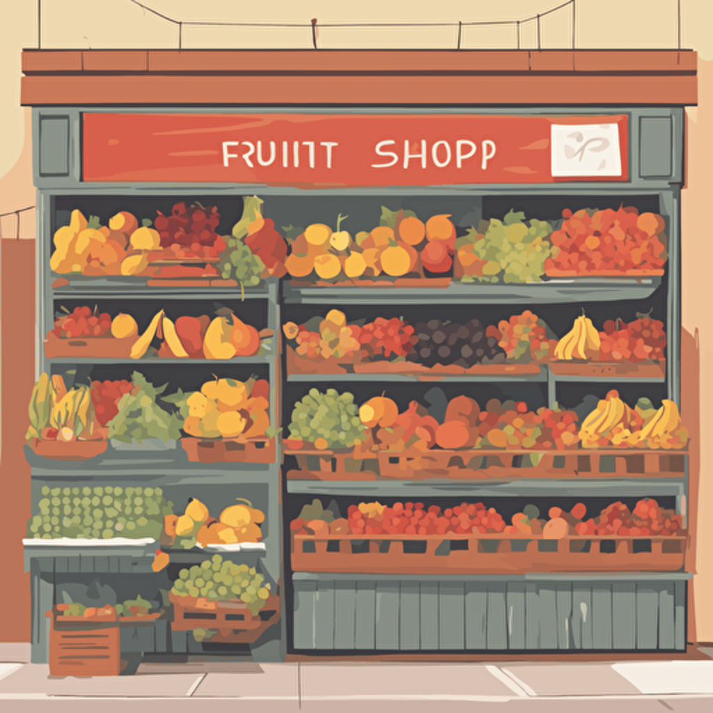 a fruit shop
