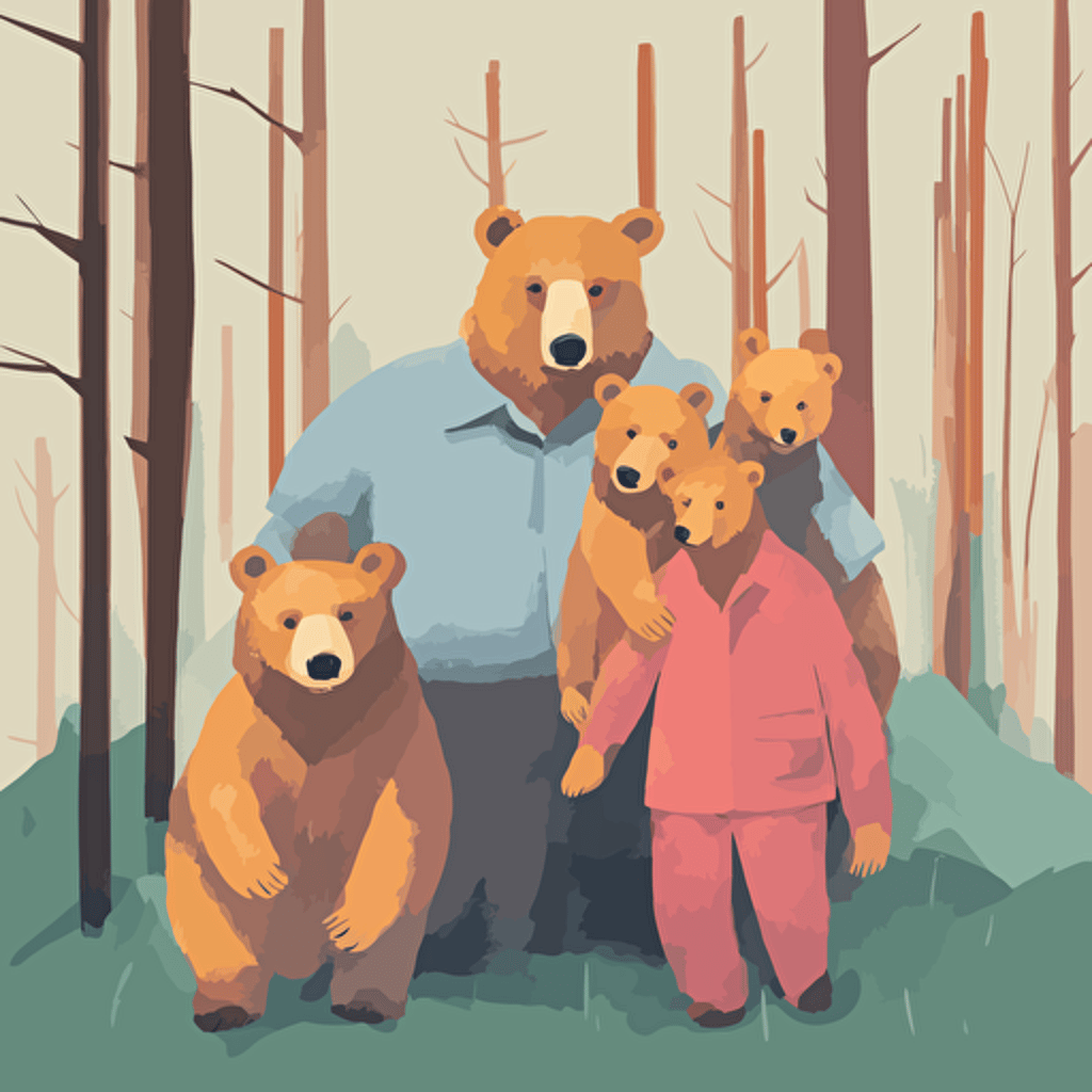 a family of bears