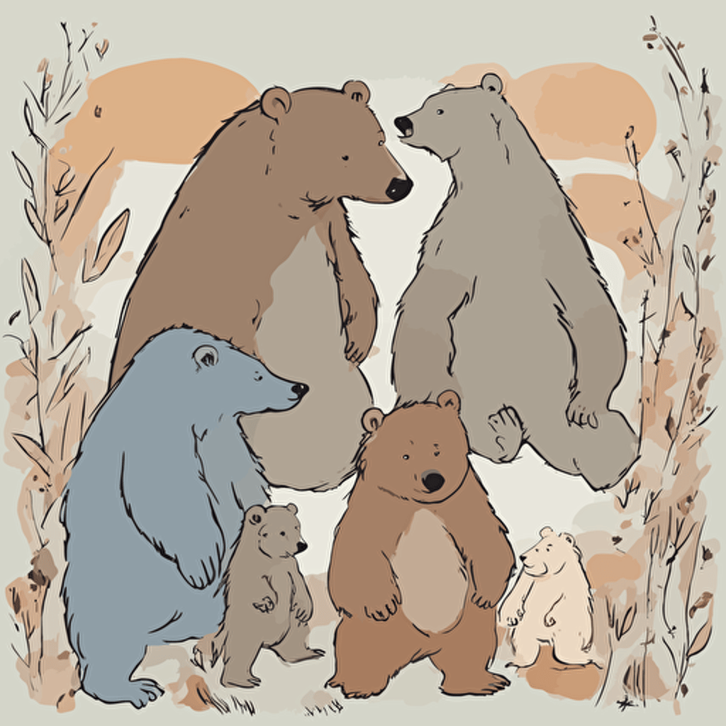 a family of bears
