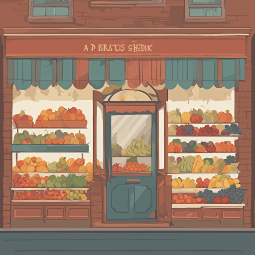 a fruit shop