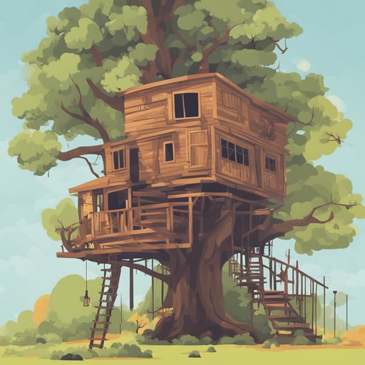 a tree house