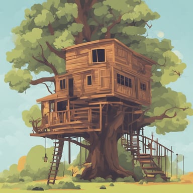 a tree house