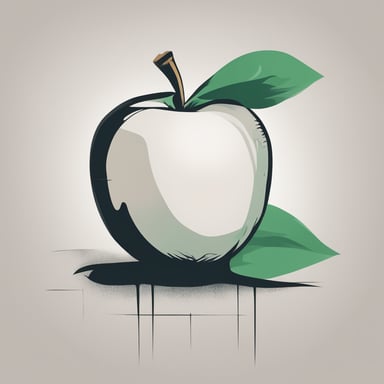 an apple