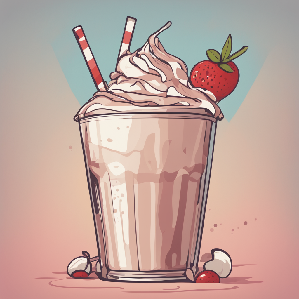 a milkshake