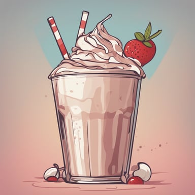 a milkshake