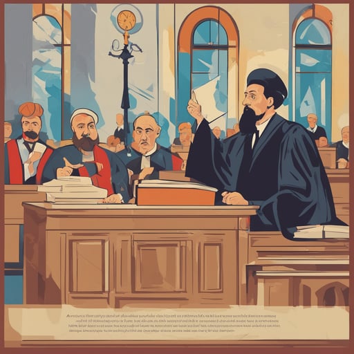 a judge giving their verdict