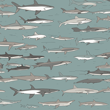 a sea full of sharks