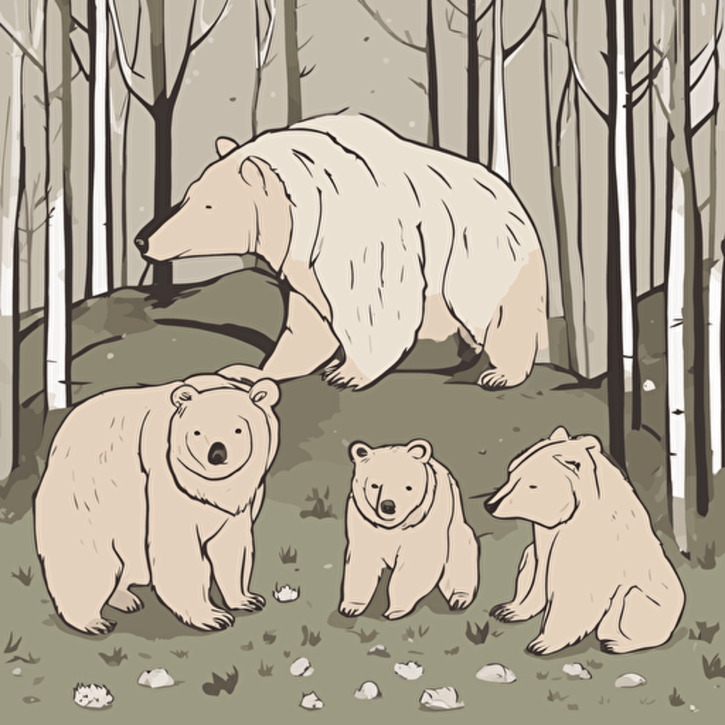 a family of bears