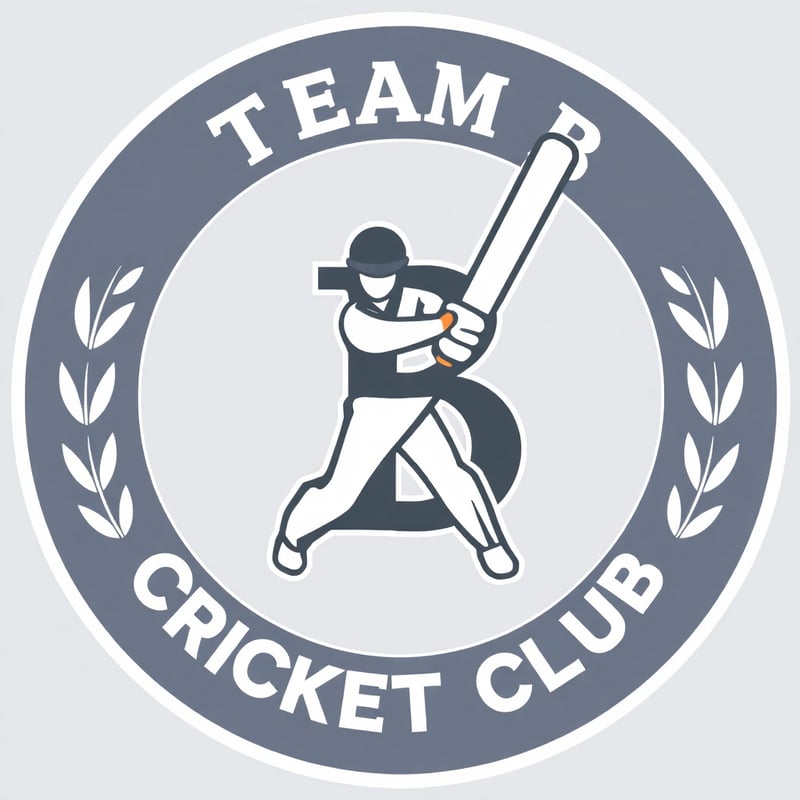 Team B Cricket Club Logo