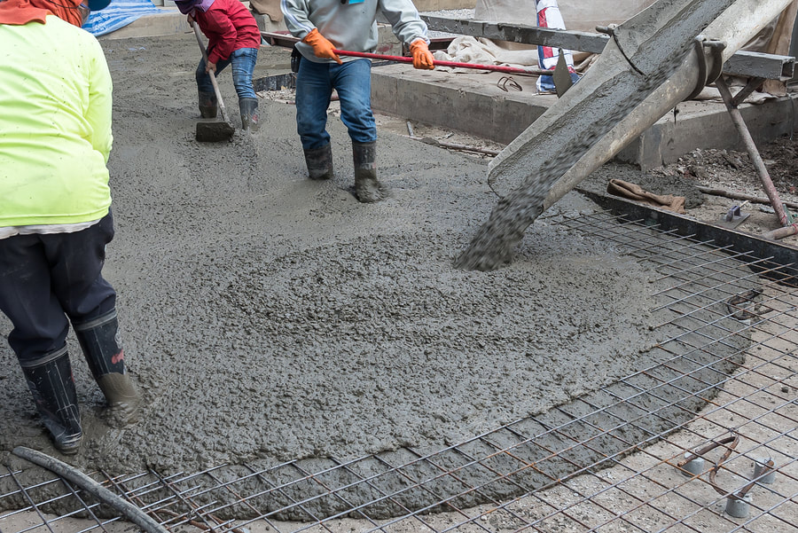 Professional concrete repair and restoration services completed in Hampton Virginia