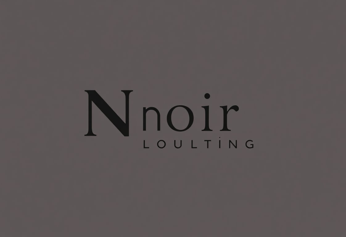 Our Noir Consulting logo with stylized letter N