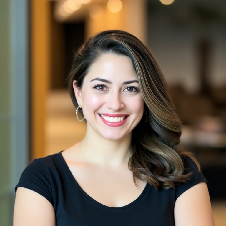 Professional headshot of affiliate manager Elena Rodriguez