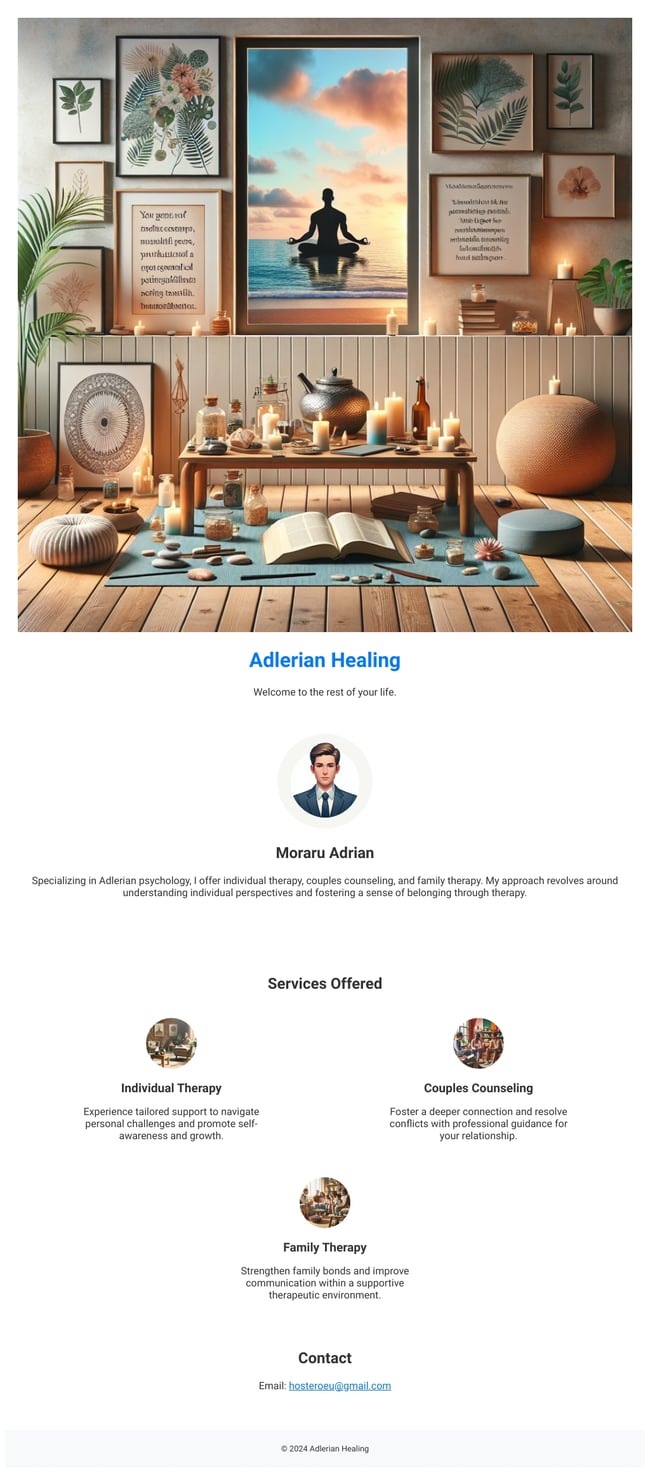 Beautiful templates for your Microsite