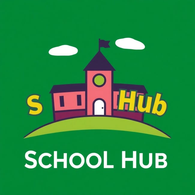 School Hub Logo Design