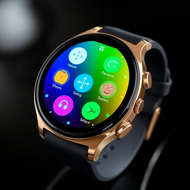 Sleek Smartwave Watch Display