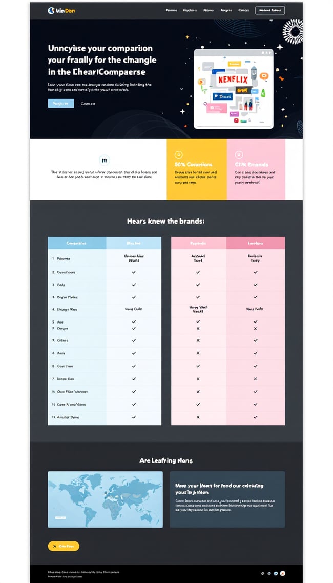 Brand Comparison Dashboard