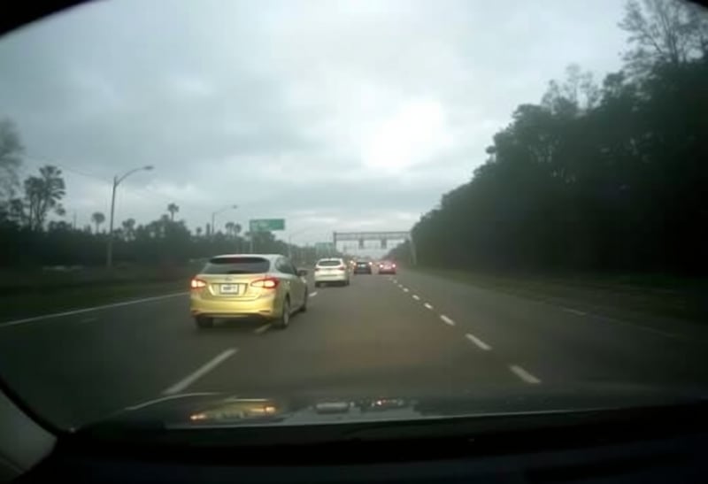 Narrow Escape on the Highway