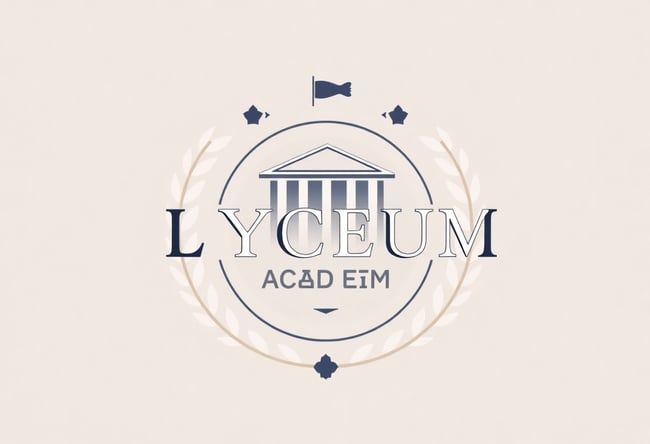 Elegant Lyceum Academy Logo