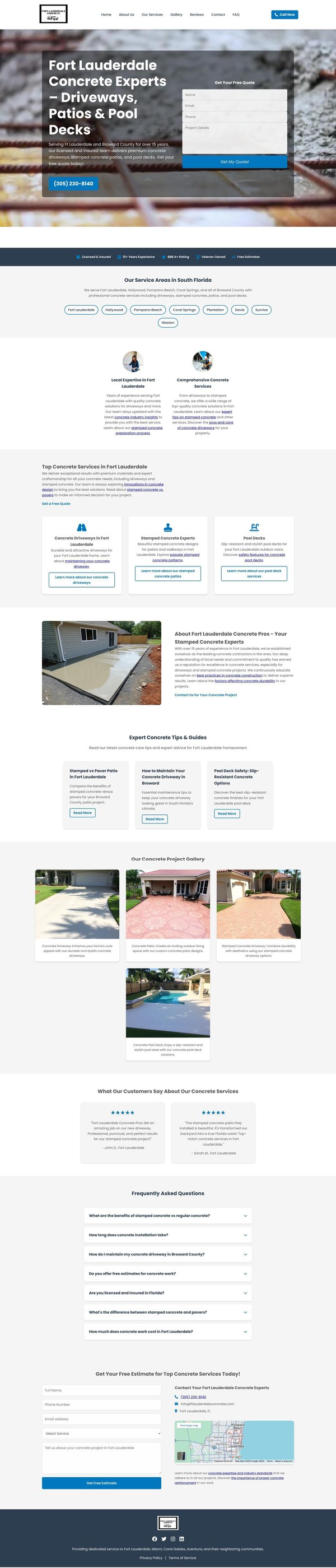Fort Lauderdale Concrete Pros - Top Concrete Services in Fort
    Lauderdale, FL