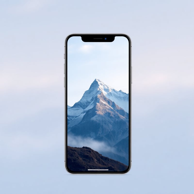 Mountain Majesty Phone Mockup