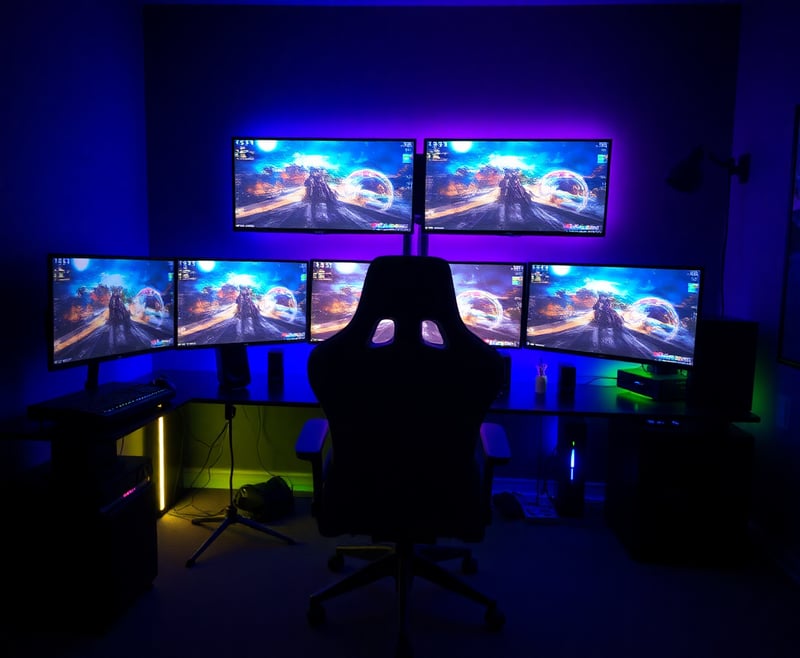 Gamer's Cyber Oasis