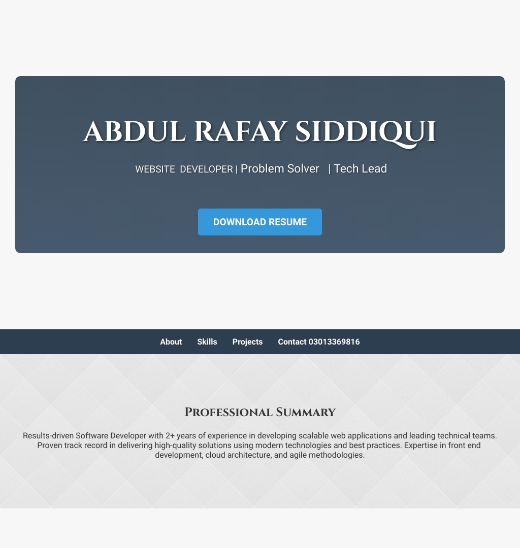 John Anderson - Professional Software Developer Portfolio