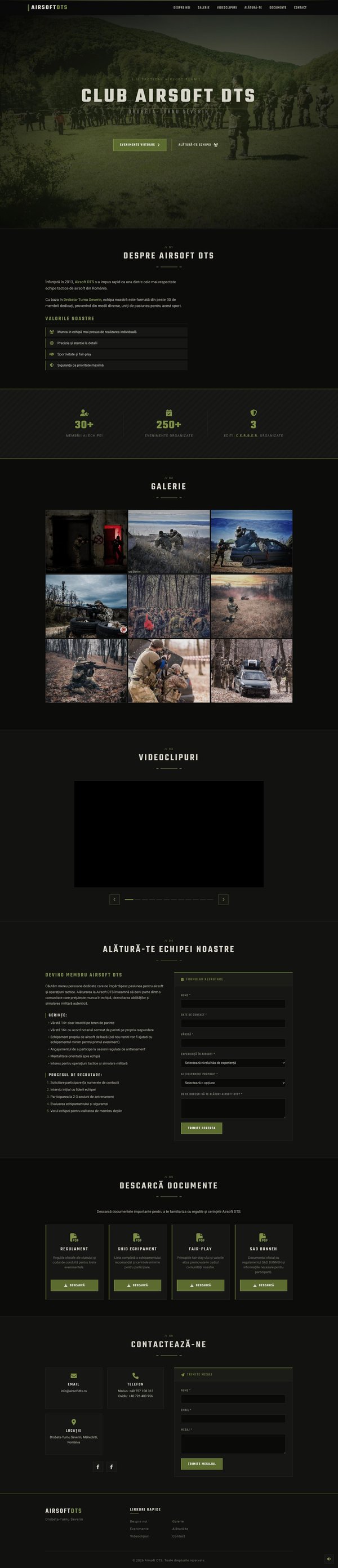 Club Airsoft DTS | Drobeta-Turnu Severin