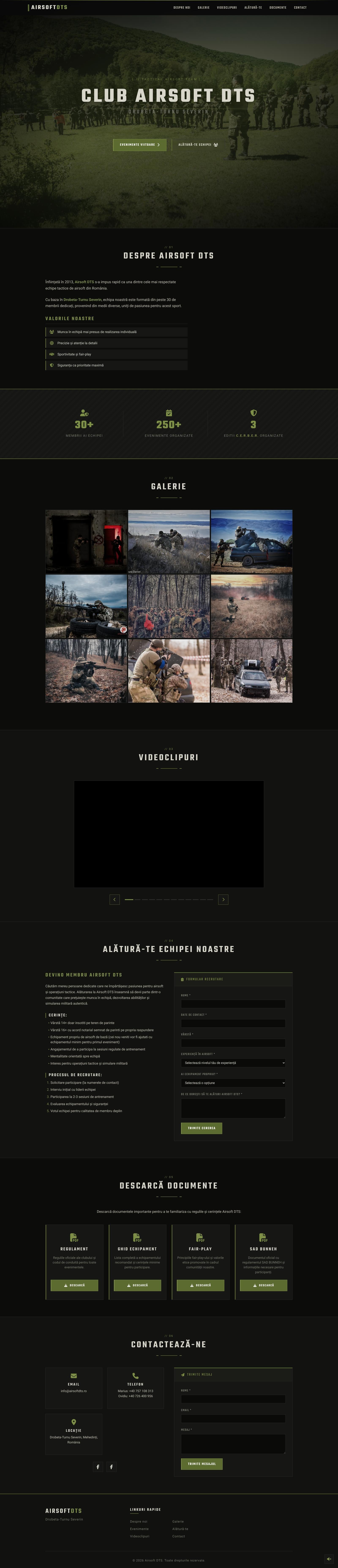Club Airsoft DTS | Drobeta-Turnu Severin
